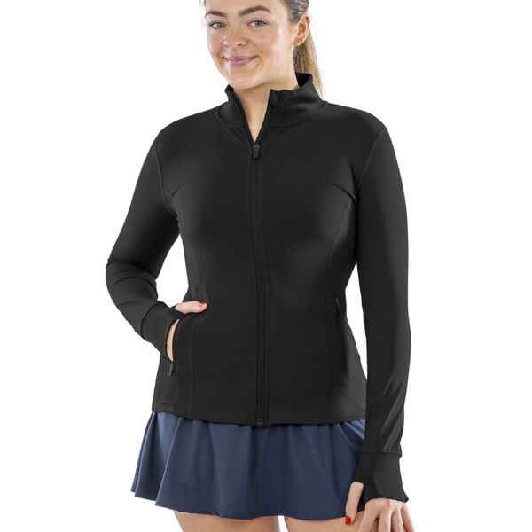 Spiro recycled women’s fitness jacket Thumbnail