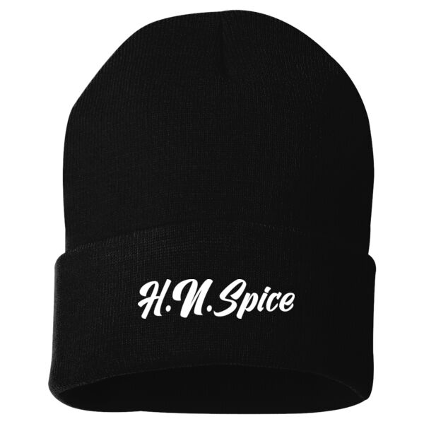  H.N.Spice - Black Beanie Thumbnail