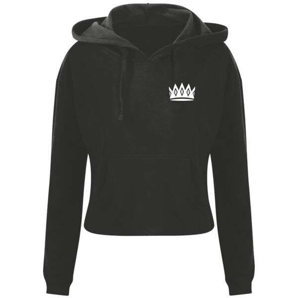 H.N.Spice - Cityscape - Black Crop Hoodie Thumbnail