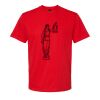 Softstyle™ midweight adult t-shirt Thumbnail