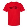 Softstyle™ midweight adult t-shirt Thumbnail