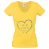 Lady-fit Valueweight V-Neck T-Shirt Thumbnail