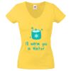 Lady-fit Valueweight V-Neck T-Shirt Thumbnail
