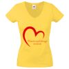 Lady-fit Valueweight V-Neck T-Shirt Thumbnail