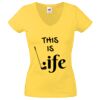Lady-fit Valueweight V-Neck T-Shirt Thumbnail