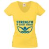 Lady-fit Valueweight V-Neck T-Shirt Thumbnail